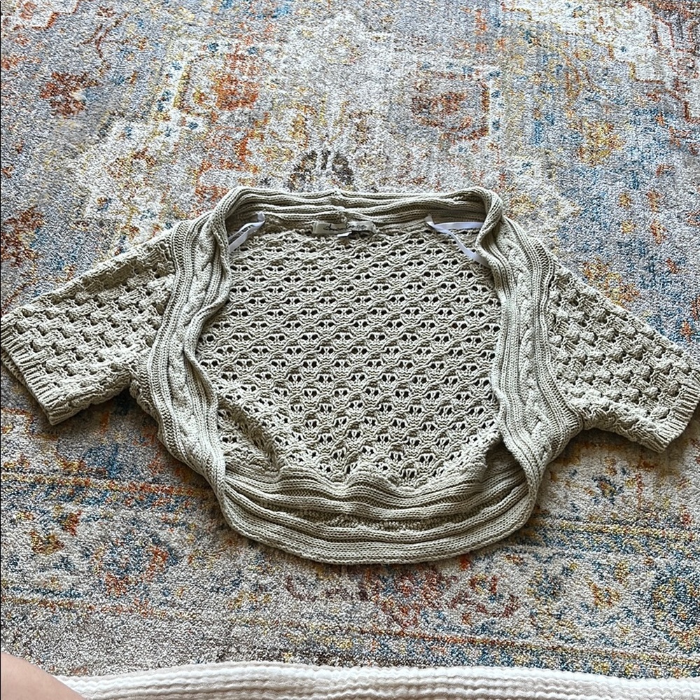 Elegant Cream Sweater shrug